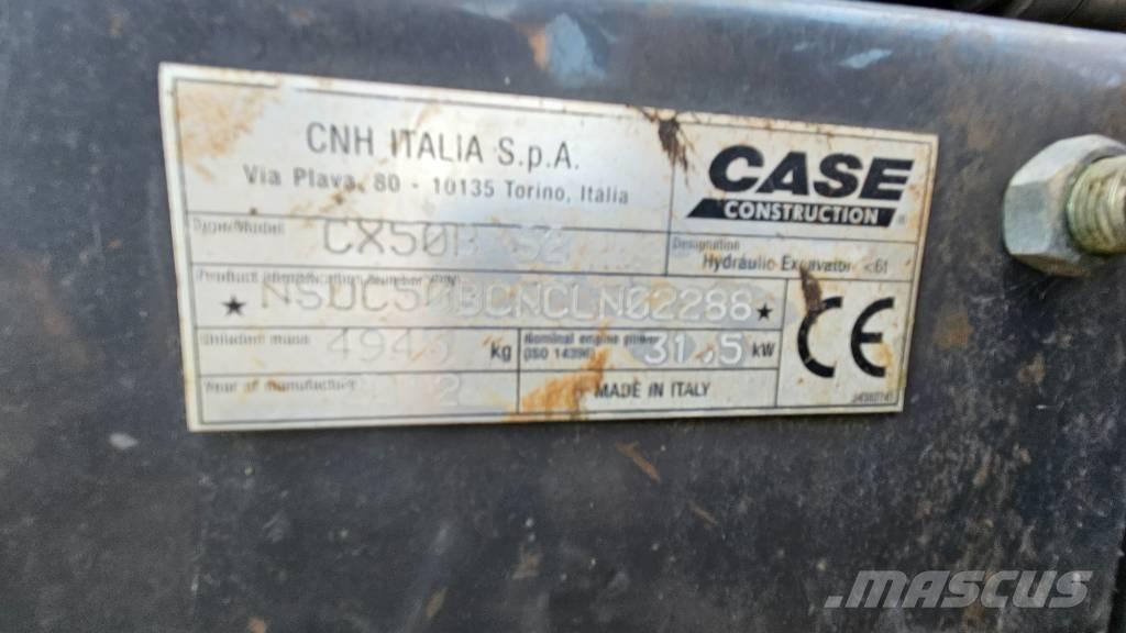 CASE CX50B Minibagger < 7t