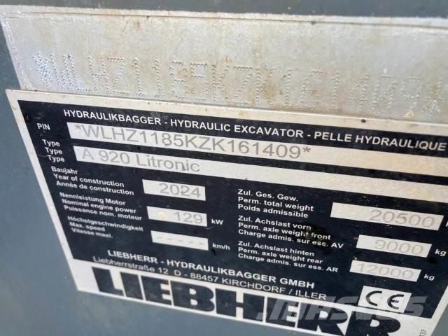 Liebherr A920 Mobilbagger