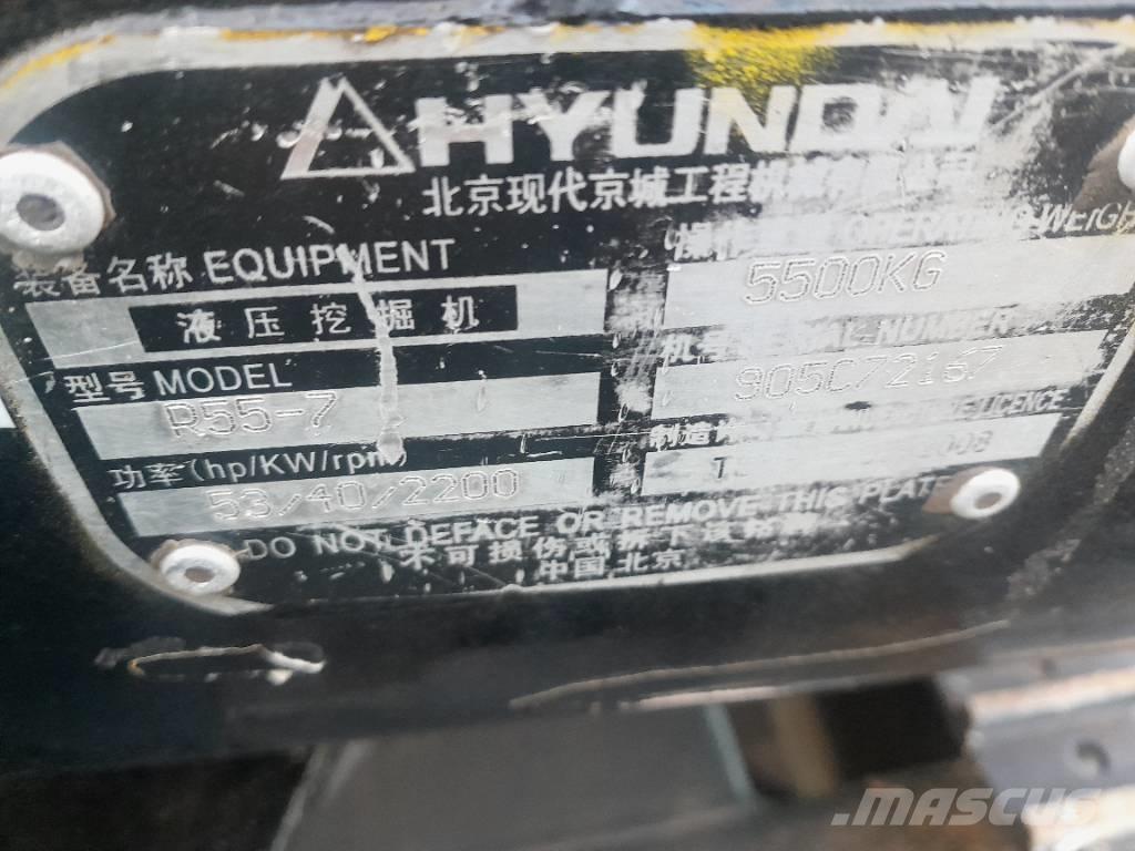 Hyundai R55-7 Raupenbagger