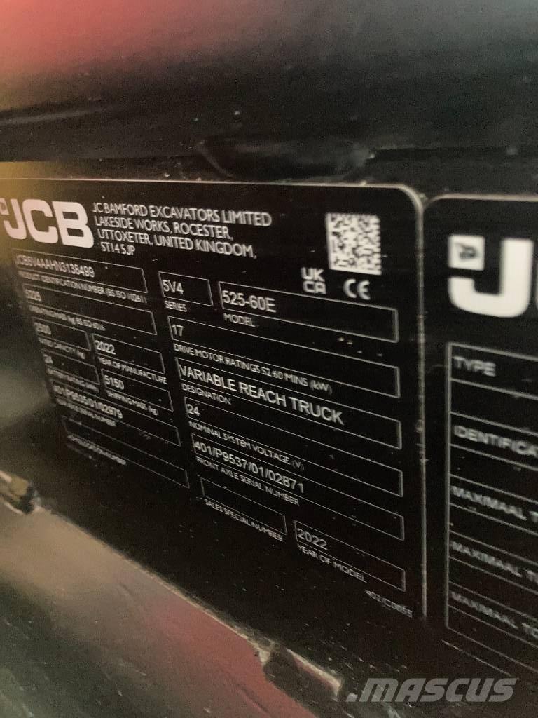 JCB 525-60 E Teleskoplader