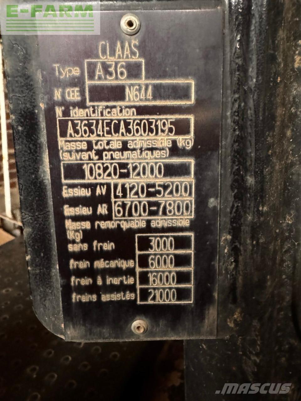 CLAAS ARION 650 Traktoren