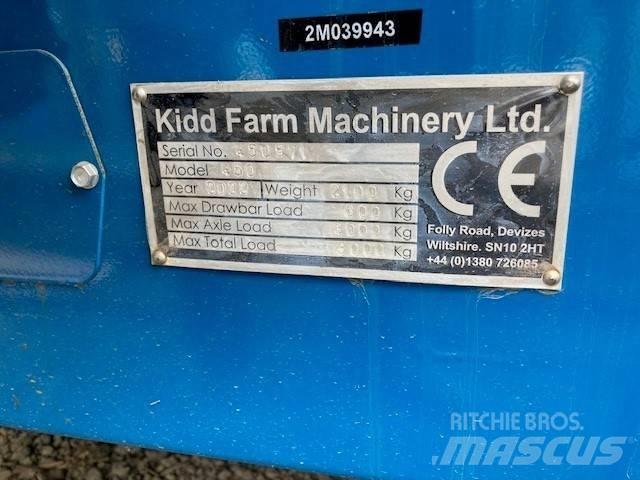  KIDD 450T Ballenschredder, -schneider und -wickler