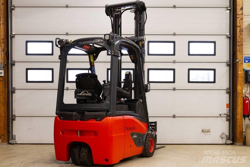 Linde E 16 C-02 Elektro Stapler