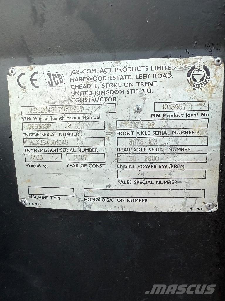 JCB 520-40 Teleskoplader