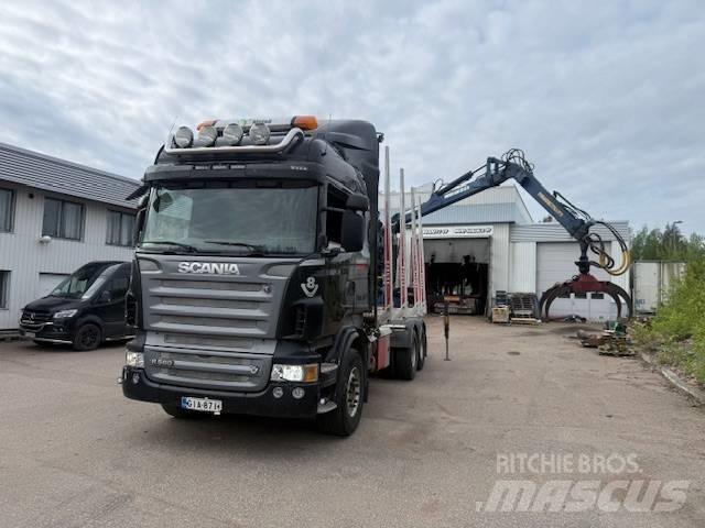 Scania R 560 Holzfahrzeuge