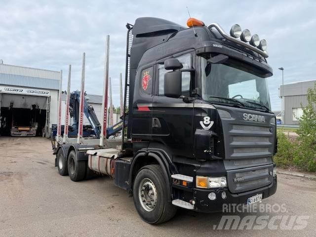Scania R 560 Holzfahrzeuge