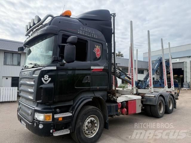 Scania R 560 Holzfahrzeuge