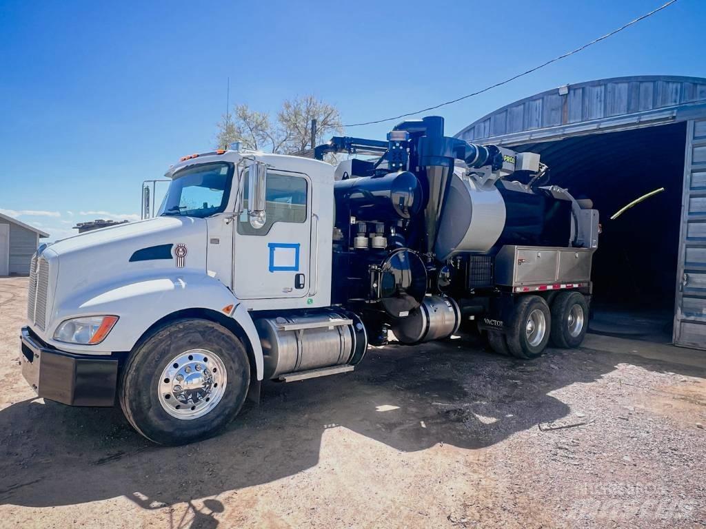 Kenworth T 370 Saug- und Druckwagen