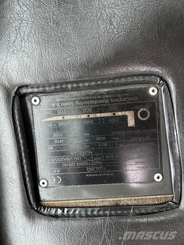 UniCarriers L25Q Elektro Stapler