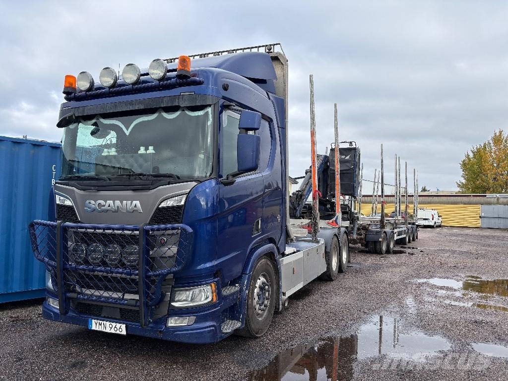 Scania R650B6X4NB Holzfahrzeuge