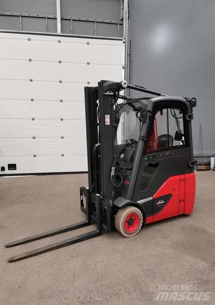 Linde E16C-02 Elektro Stapler