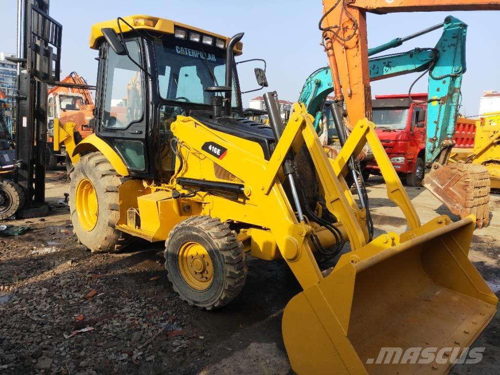 CAT 416E Baggerlader