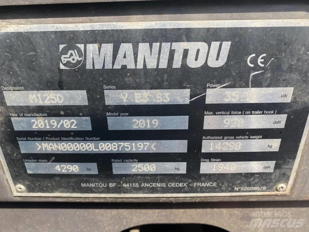 Manitou Mi25D Diesel Stapler