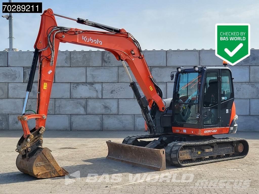 Kubota KX080-4 Minibagger < 7t