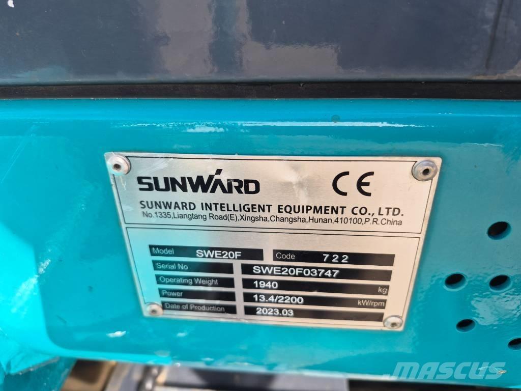 Sunward SWE 20 F Minibagger < 7t