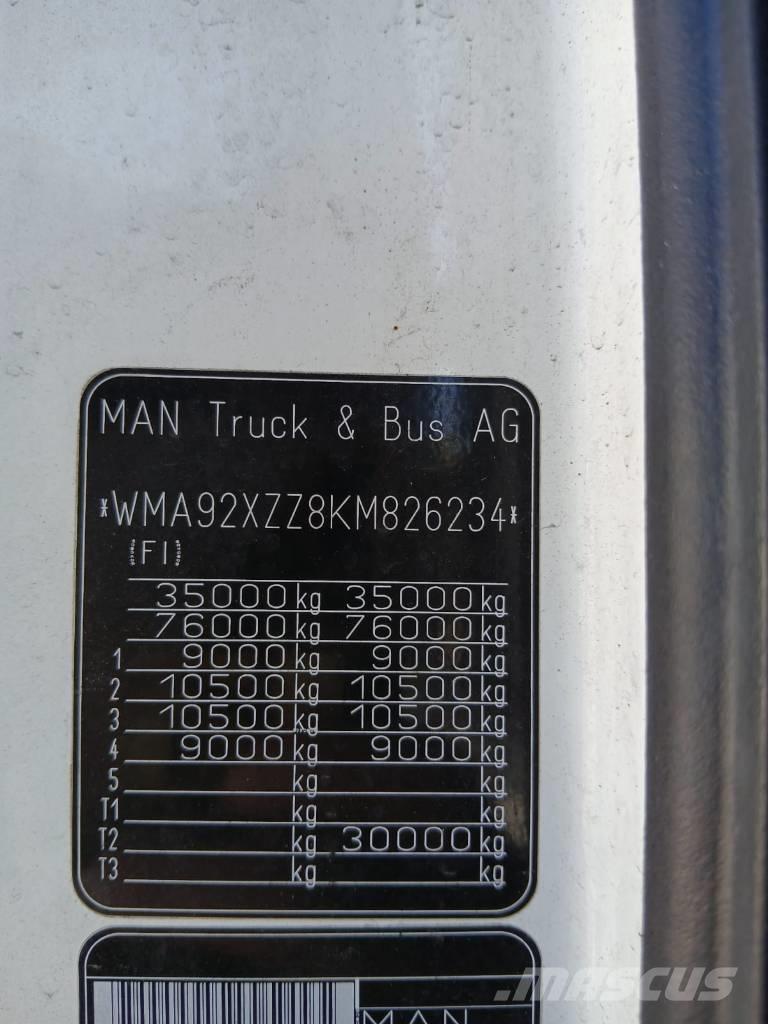 MAN TGX 35.580 Autotransporter
