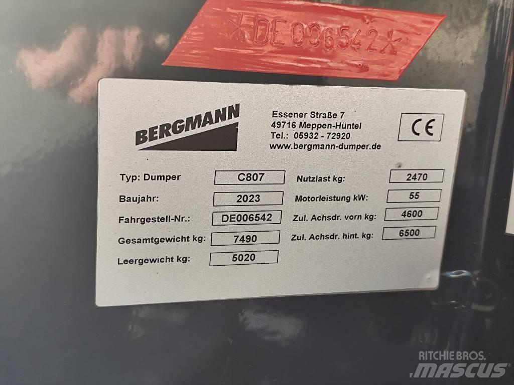 Bergmann C 807 S Dumper - Knickgelenk
