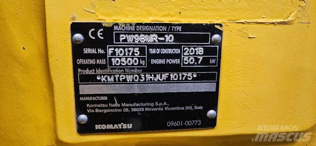 Komatsu PW98 MR10 Mobilbagger
