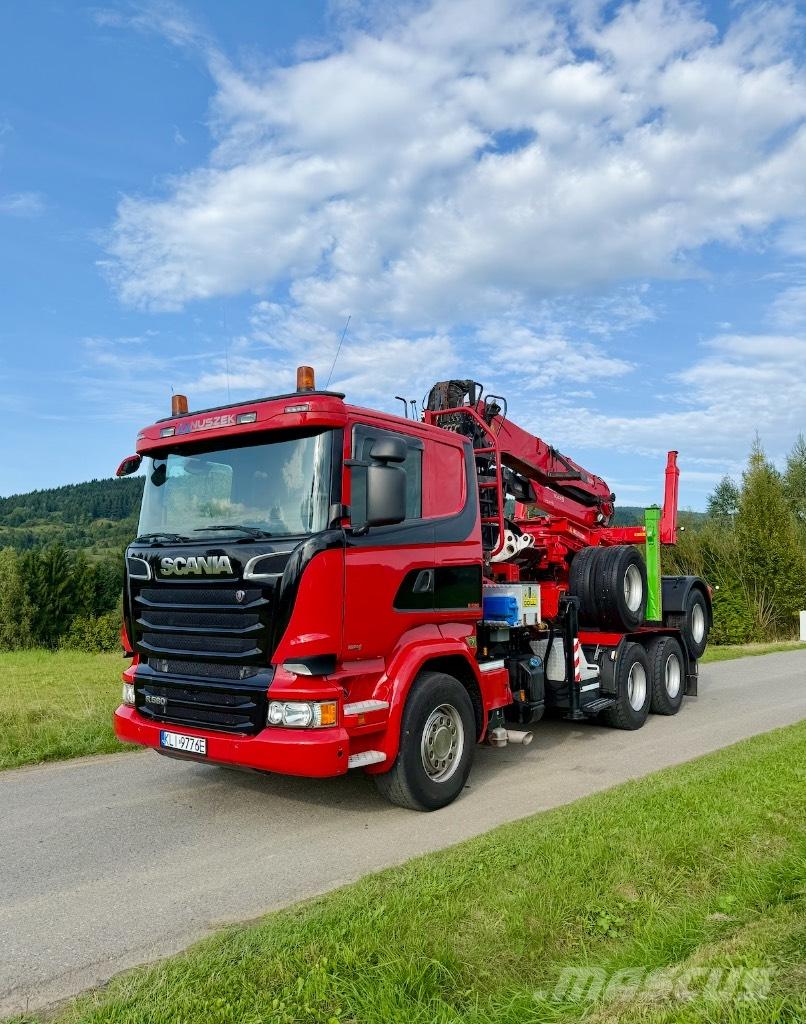 Scania R580 V8 6x4 Kastenaufbau