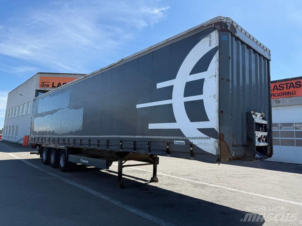 Krone 3 aks gardin Curtainsiderauflieger