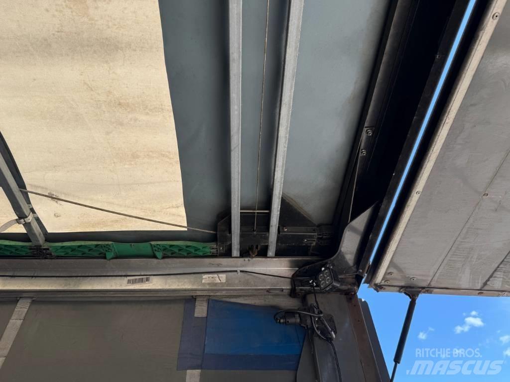 Krone 3 aks gardin Curtainsiderauflieger