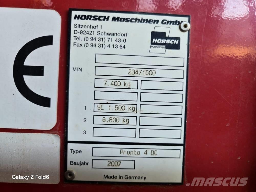Horsch Pronto 4 DC Drillmaschinenkombination