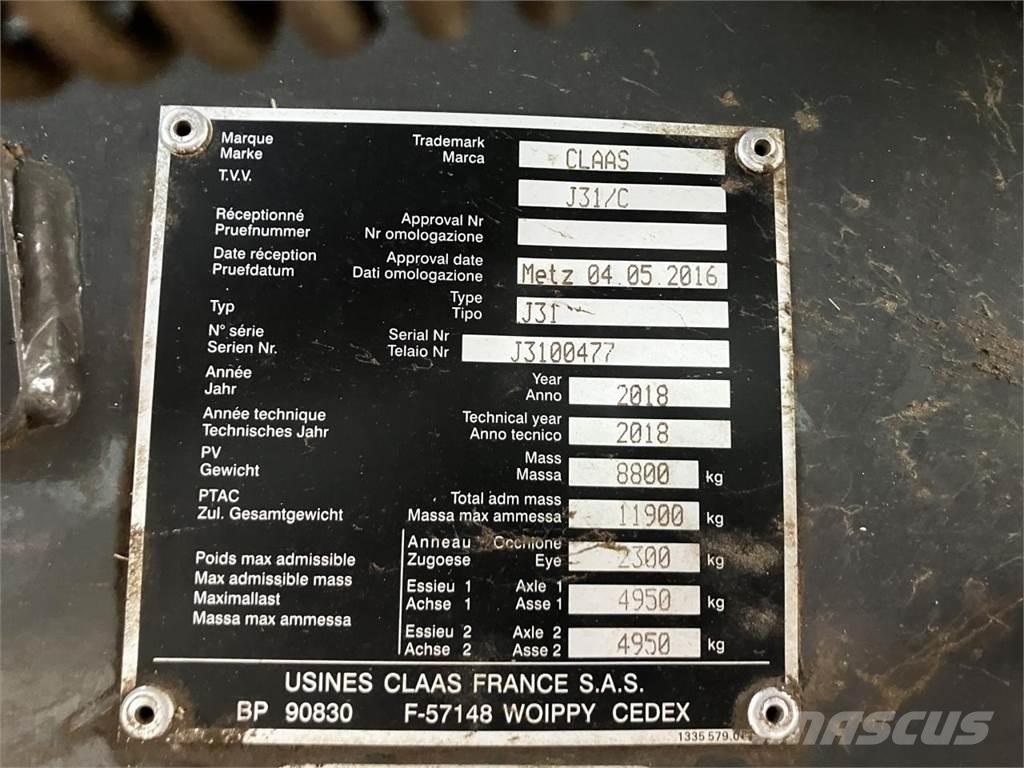 CLAAS 5200 FC Quaderpressen