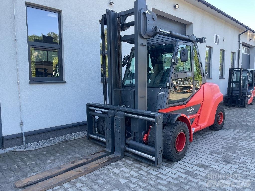 Linde H80T-03/1100 Gas Stapler