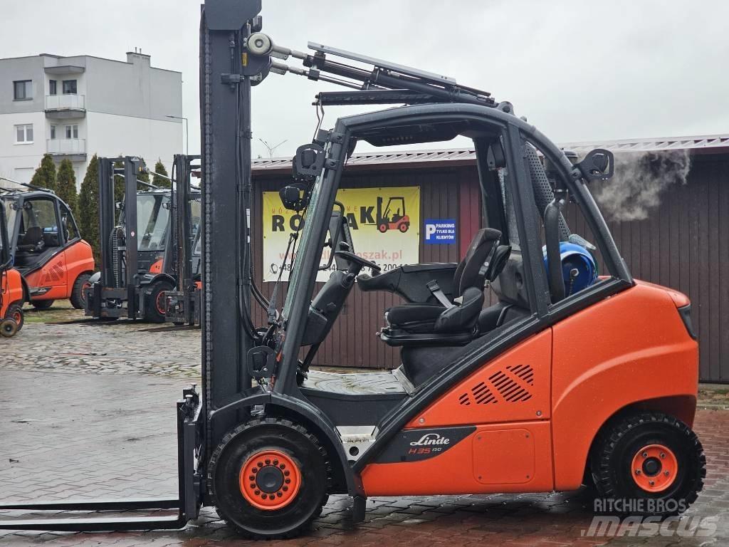 Linde H35T-02 Gas Stapler