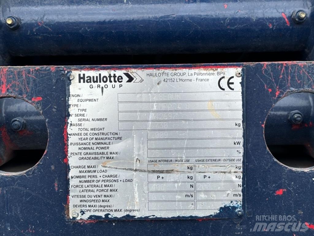 Haulotte Compact 8 Scheren-Arbeitsbühnen