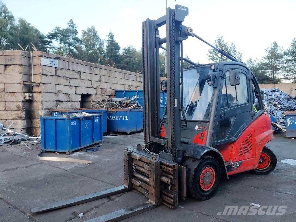Linde H50D-02 Diesel Stapler