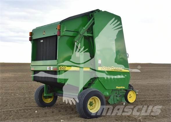 John Deere 567 Rundballenpressen