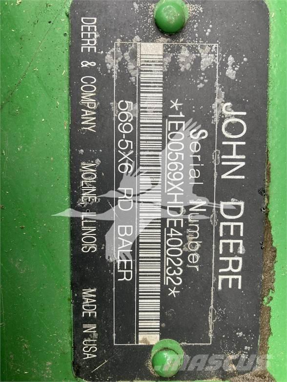John Deere 569 Rundballenpressen
