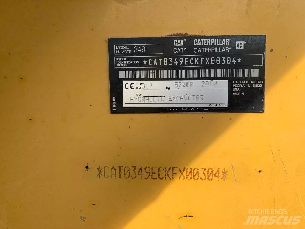 CAT 349 E Raupenbagger