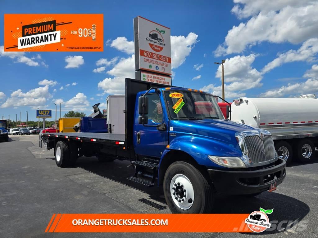 International MV607 Pritschenwagen/Pritschenwagen mit Seitenklappe