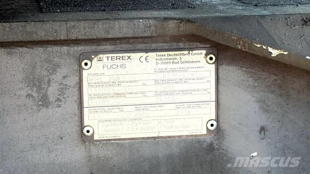 Terex Fuchs MHL 350E Sonstige Flurförderzeuge