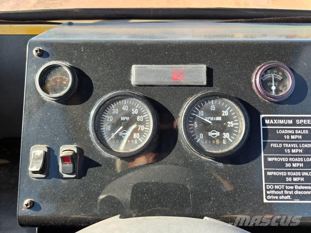 New Holland H 9880 Ballenanhänger