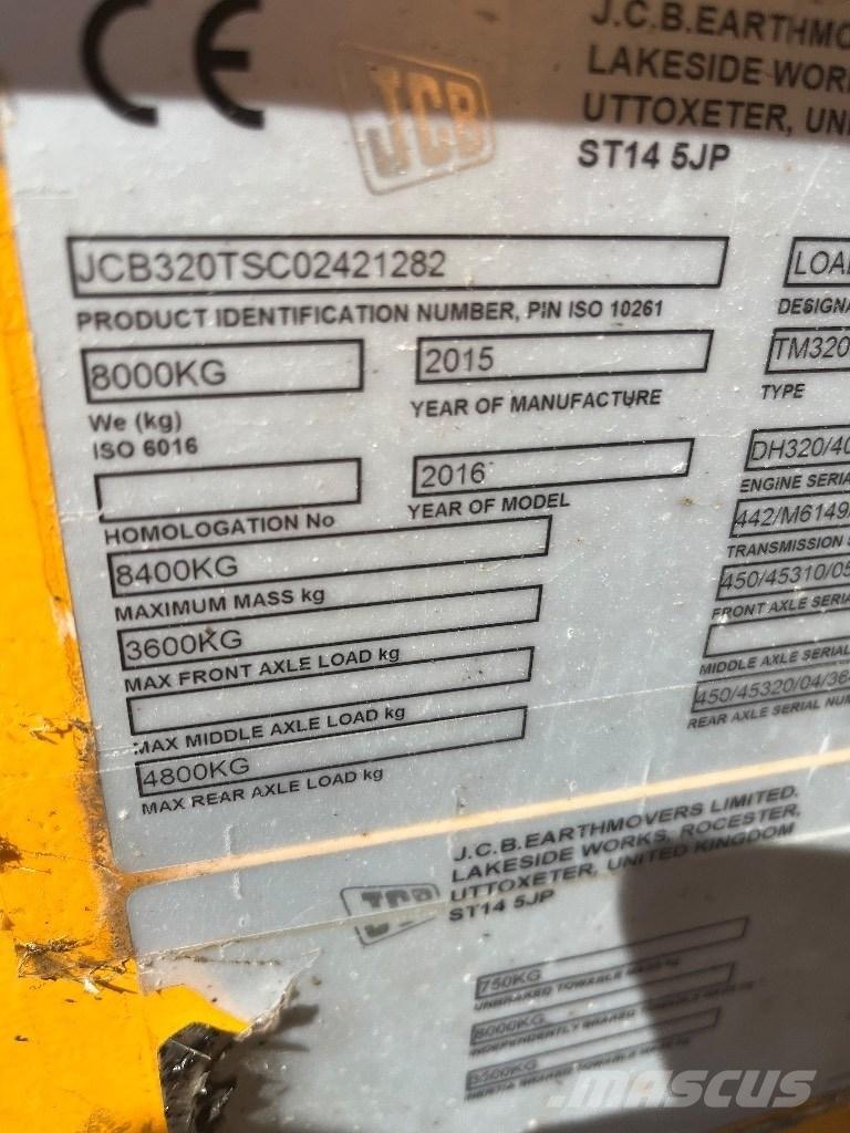 JCB TM 320 S Teleskoplader für Landwirtschaft