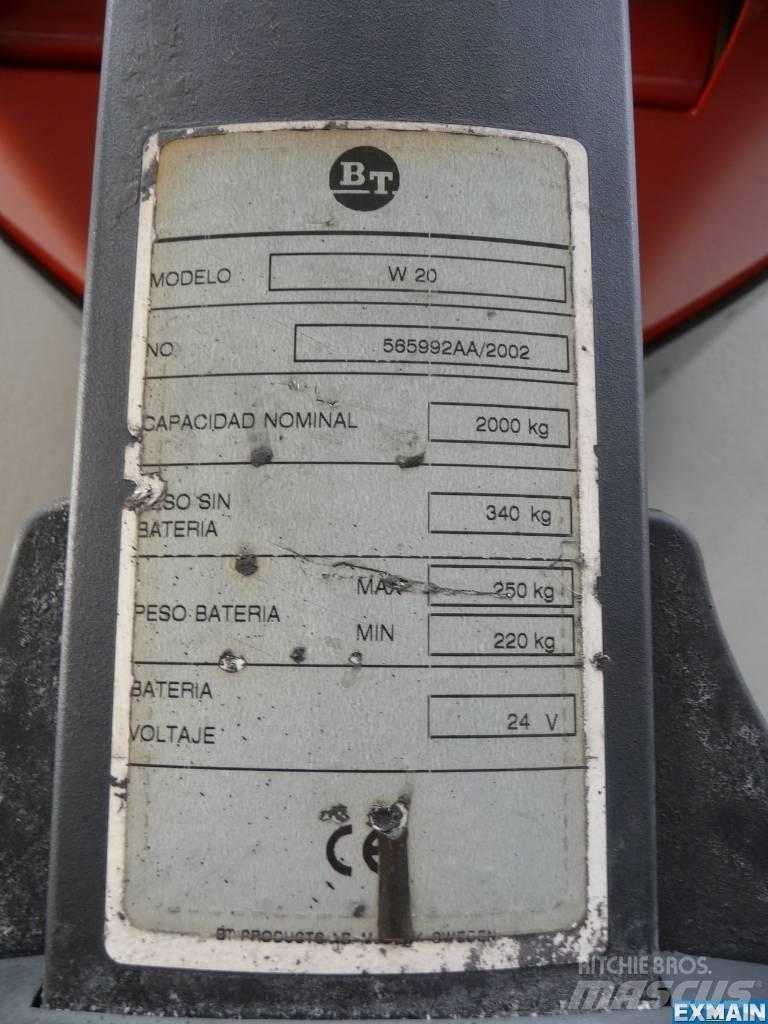 BT W 20 Niedergabelstapler
