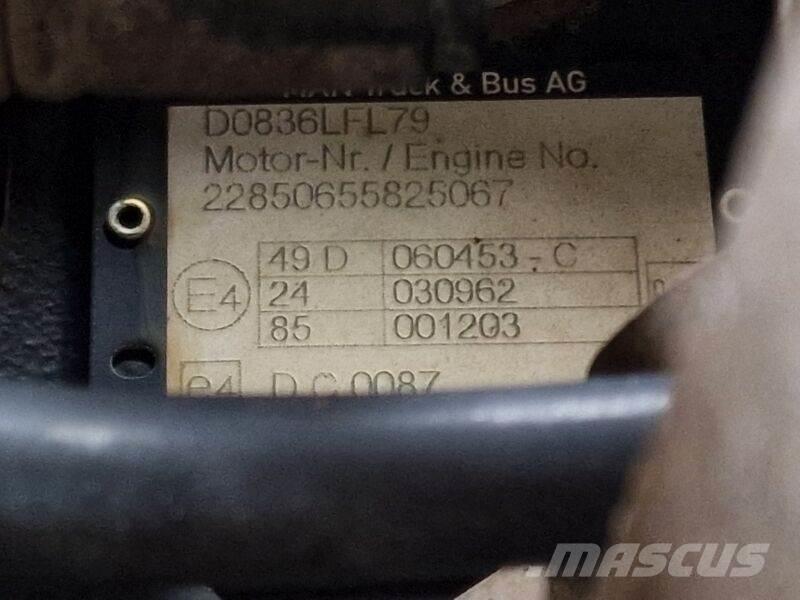 MAN D0836 LFL79 Motoren