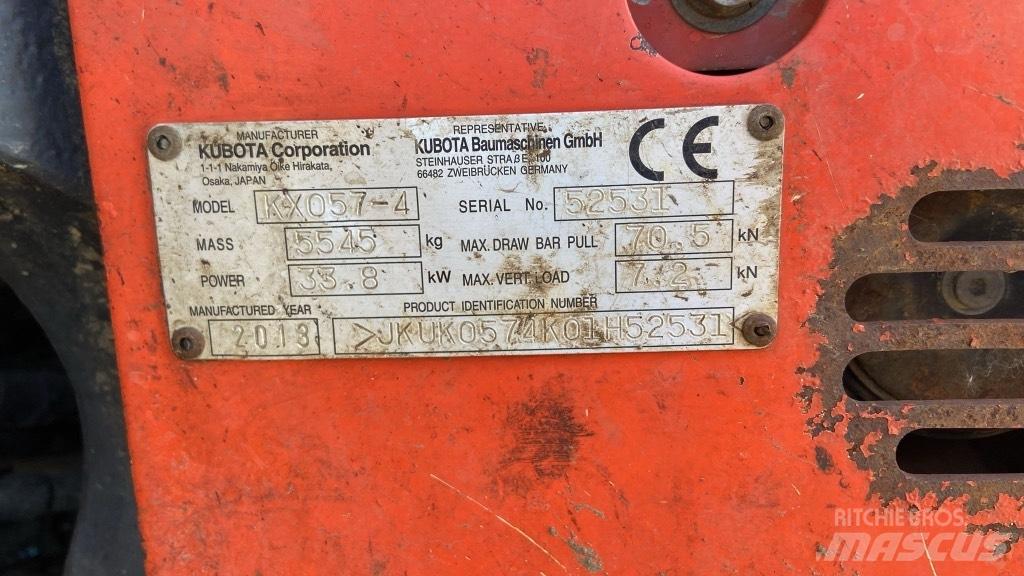 Kubota KX 057-4 Minibagger < 7t