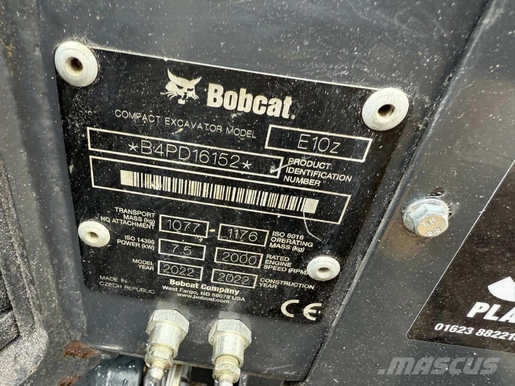 Bobcat E 10z Minibagger < 7t