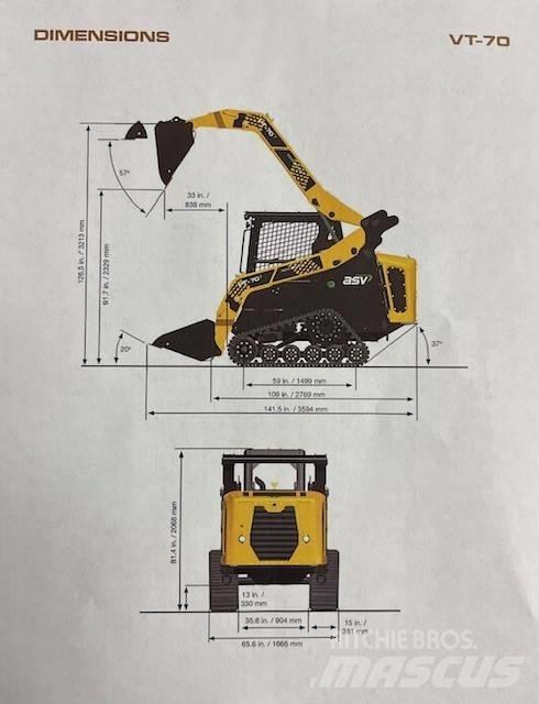 ASV VT 70 Kompaktlader