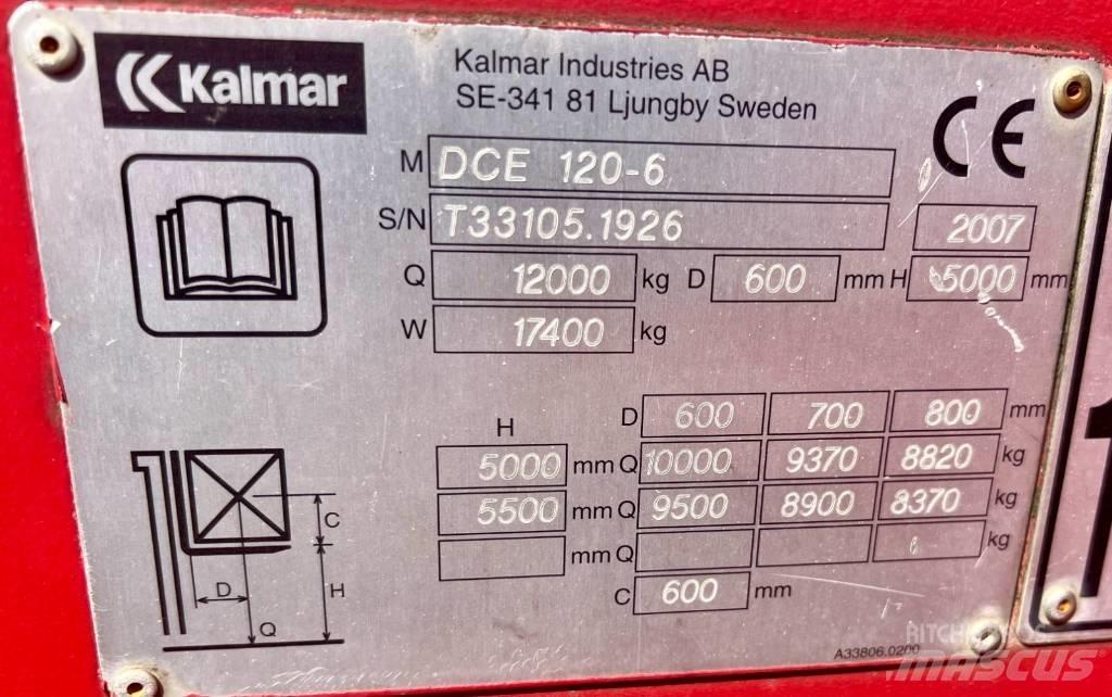 Kalmar DCE120-6 Diesel Stapler