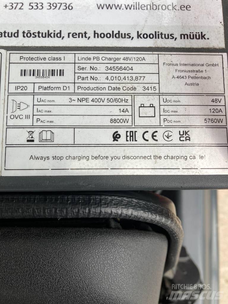 Linde EG20PH/1275-02 Elektro Stapler