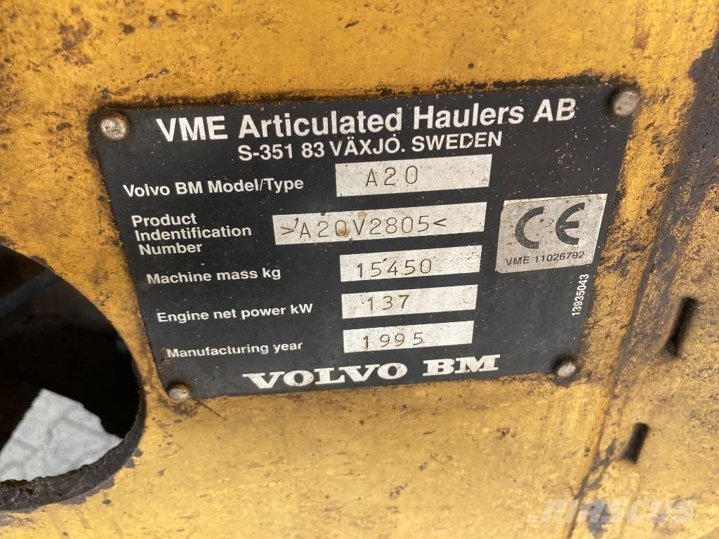 Volvo A 20 6x6 Dumper - Knickgelenk