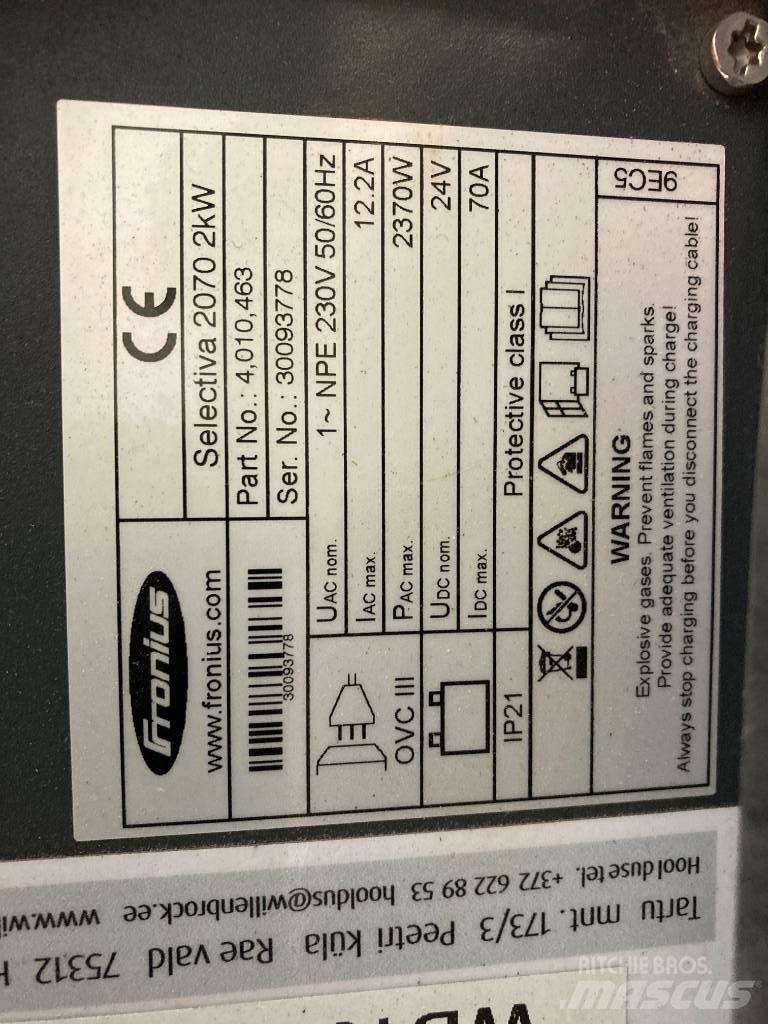 Linde E12/386 Elektro Stapler