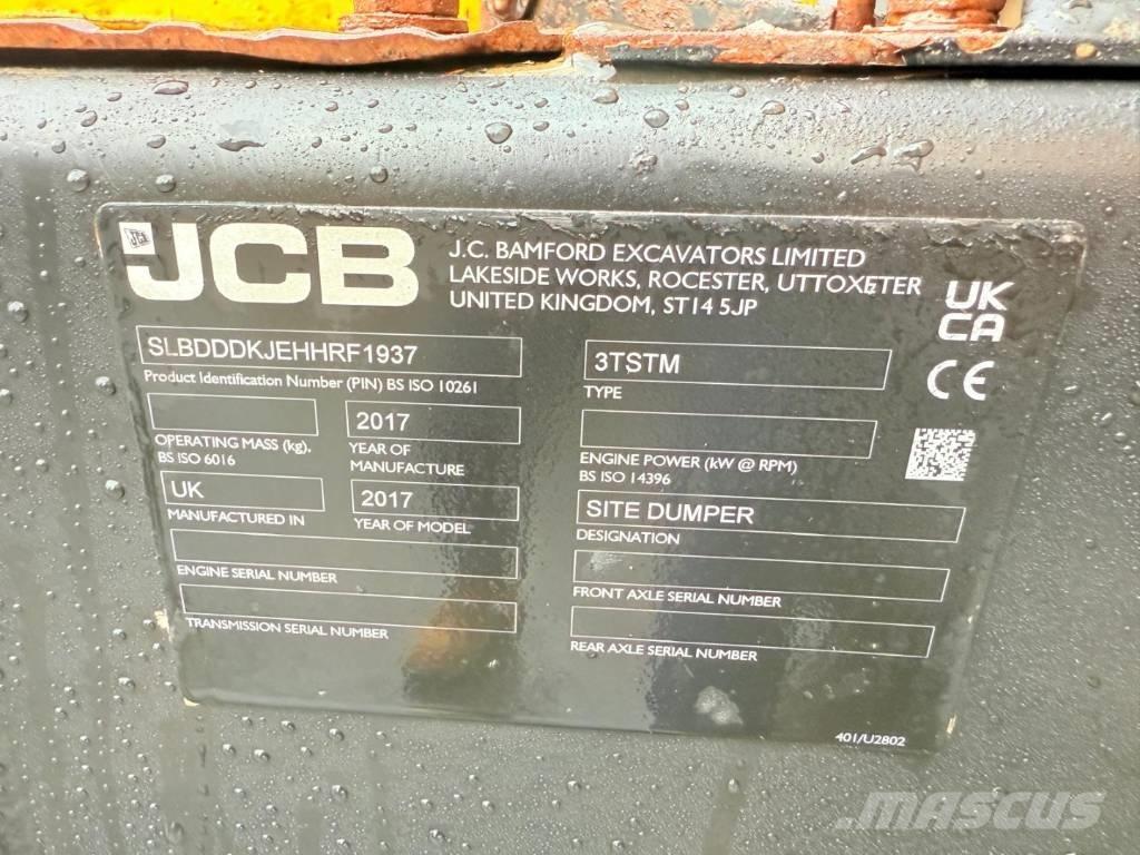 JCB 3 T Swivel Minidumper