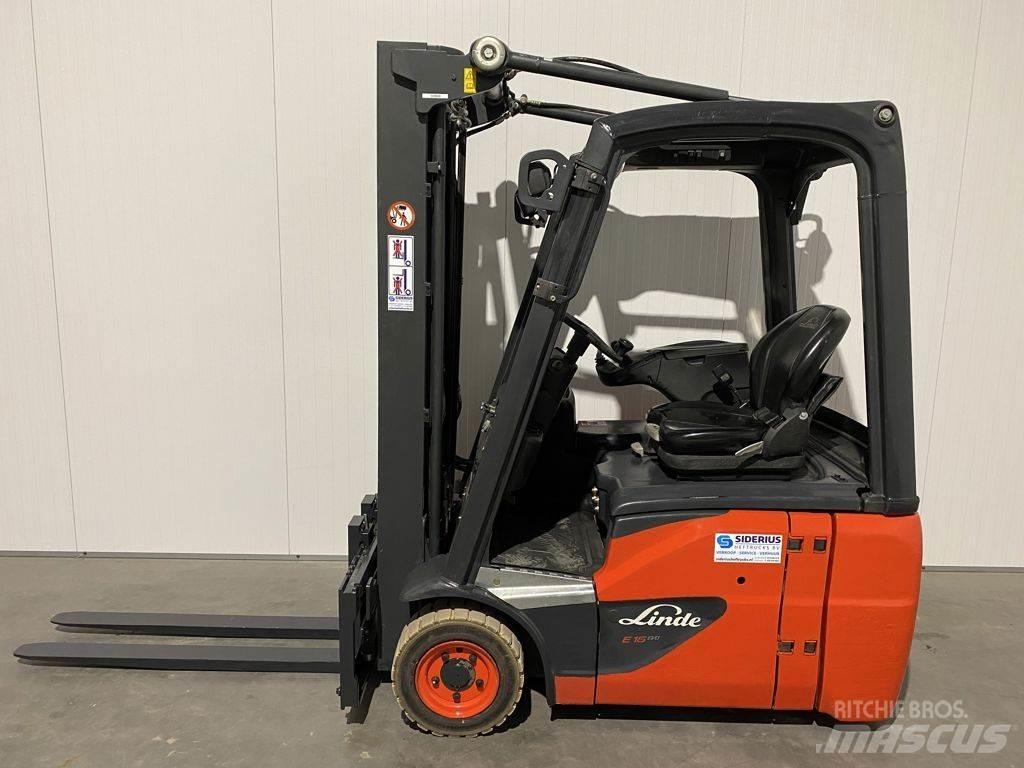 Linde E16C-02 Elektro Stapler
