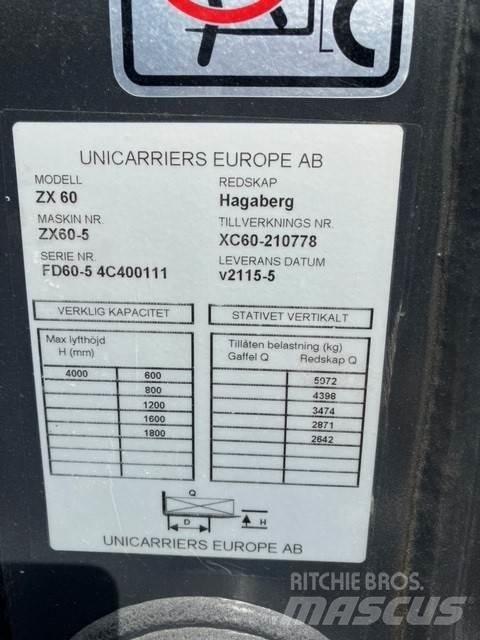 UniCarriers DX60-5 Diesel Stapler